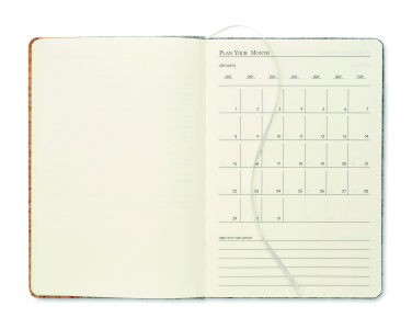 Logotrade promotional gift picture of: A5 RPET cork notebook