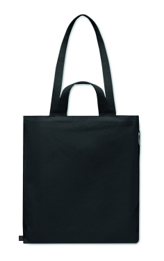 Logo trade promotional giveaway photo of: Recycled cotton shopping bag