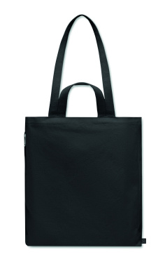 Logo trade promotional giveaway photo of: Recycled cotton shopping bag