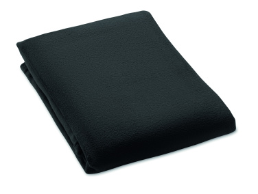 Logo trade business gift photo of: 2 in 1 travel blanket set