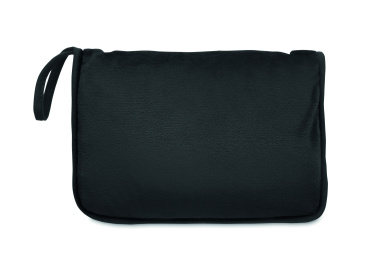 Logo trade corporate gift photo of: 2 in 1 travel blanket set