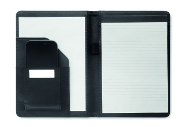 Logo trade promotional gifts image of: A5 portfolio 300D RPET