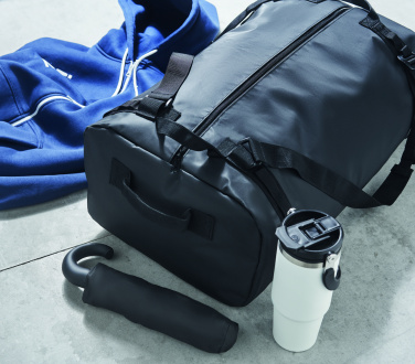 Logotrade promotional gift image of: Travel tarpaulin duffle bag