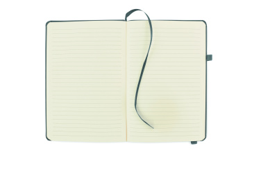 Logo trade promotional items picture of: Recycled Leather A5 notebook