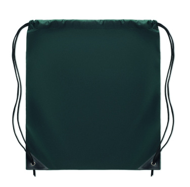 Logo trade corporate gifts image of: 190T Polyester drawstring bag