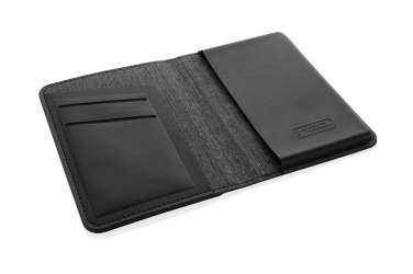 Logo trade promotional merchandise image of: Trackmate RCS rpolyester passport holder worldwide locating