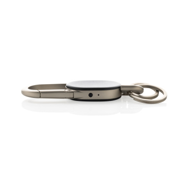 Logo trade promotional gift photo of: Keyfinder keychain with worldwide locating and USB C