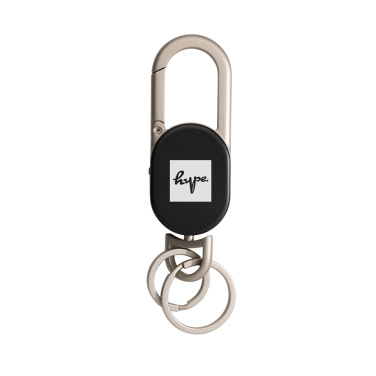 Logotrade promotional item image of: Keyfinder keychain with worldwide locating and USB C