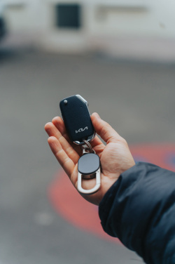Logo trade promotional gifts image of: Keyfinder keychain with worldwide locating and USB C