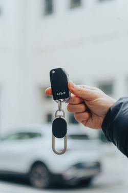 Logo trade business gift photo of: Keyfinder keychain with worldwide locating and USB C