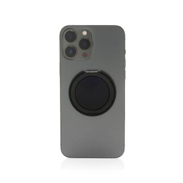 Logo trade corporate gift photo of: Terra Magnetic RCS rplastic magnetic phone holder with ring