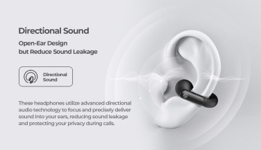 Logo trade business gifts image of: Urban Vitamin Long Beach ENC rplastic wireless earbuds