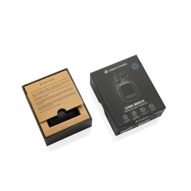 Logo trade corporate gifts picture of: Urban Vitamin Long Beach ENC rplastic wireless earbuds