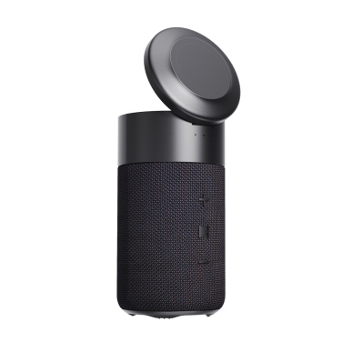 Logo trade promotional products image of: Urban Vitamin Anaheim RCS recycled 10W speaker 15W charger