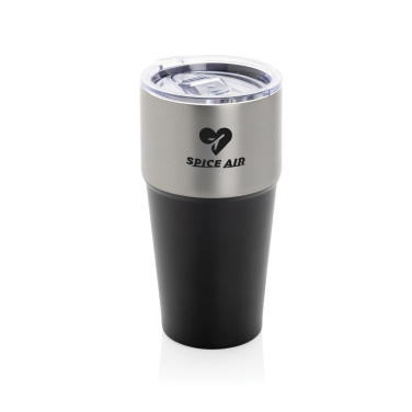 Logotrade promotional items photo of: Fluid RCS certified recycled steel tumbler 500ml