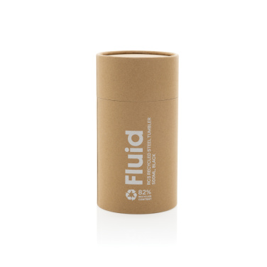 Logo trade promotional products picture of: Fluid RCS certified recycled steel tumbler 500ml