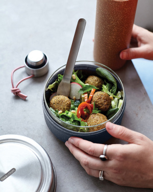 Logo trade corporate gifts picture of: Black+Blum Glass Lunch Bowl 750ml