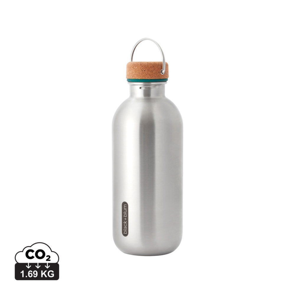Logo trade advertising products image of: Black+Blum Steel Water Bottle 600ml