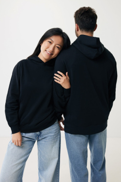 Logo trade promotional gifts image of: Iqoniq Yengo recycled cotton hoodie with sidepockets