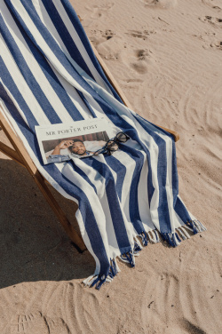 Logo trade promotional items image of: VINGA Ornos GRS recycled cotton hammam towel