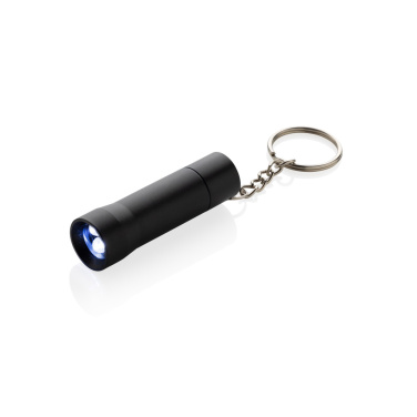 Logotrade corporate gift image of: Flash RCS recycled aluminium keychain torch