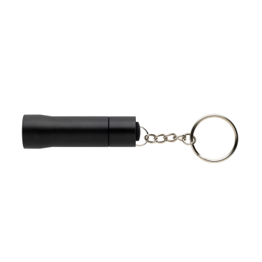 Logo trade promotional products picture of: Flash RCS recycled aluminium keychain torch