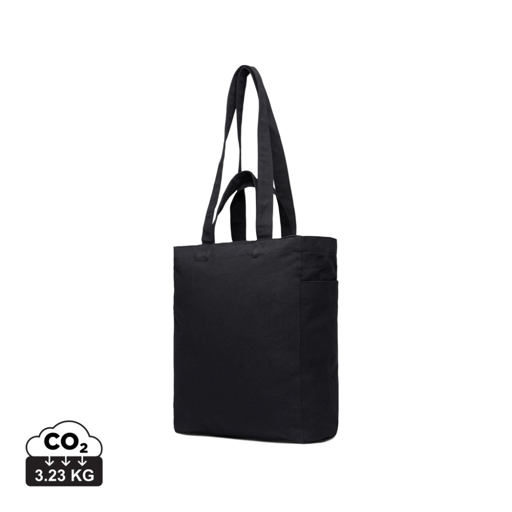 Logotrade advertising product image of: VINGA Hilo AWARE™ recycled canvas zip tote