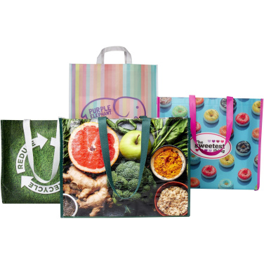Logo trade promotional products picture of: Laminated totes sample box