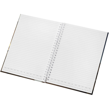 Logotrade advertising products photo of: Desk-Mate® A5 hard cover undated diary