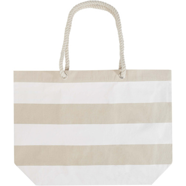 Logo trade advertising products image of: Florida 270 g/m² GRS recycled beach tote bag 18L