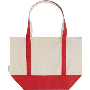 Logo trade business gift photo of: Sam 320 g/m² GRS recycled cotton tote bag