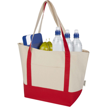 Logotrade advertising product image of: Sam 320 g/m² GRS recycled cotton tote bag