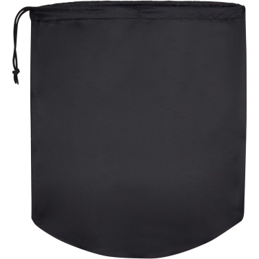 Logo trade promotional giveaways image of: Huggy fleece plaid blanket with carry pouch 220x250 cm