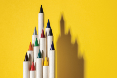 Logo trade promotional gift photo of: Micki GRS infinity 12pc coloring pencil set