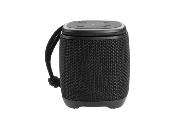 Logotrade promotional product picture of: Bluetooth speaker HERMON Schwarzwolf
