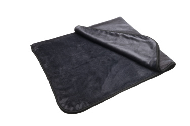 Logotrade advertising product image of: Blanket and pillow 2 in 1 AMIATA Schwarzwolf