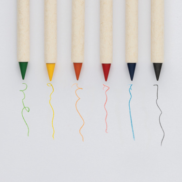 Logotrade promotional gifts photo of: Micki GRS infinity 6pc colouring pencil set