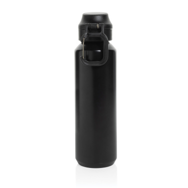Logotrade promotional product image of: Via RCS Re-steel lockable sport bottle 600ML