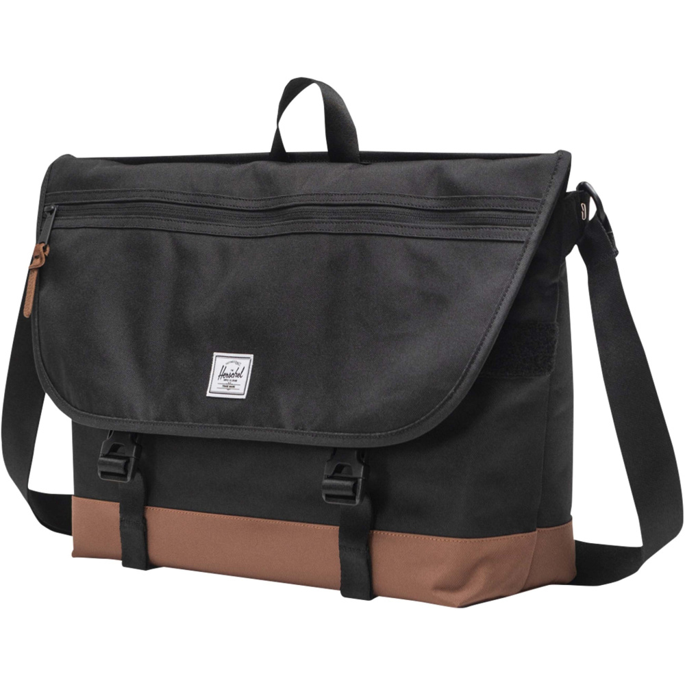 Logo trade business gift photo of: Herschel Cove recycled messenger bag 22.5L