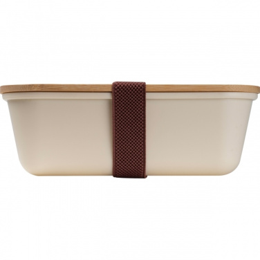 Logotrade advertising products photo of: Set Lunchbox with stainless steel bottle Toronto