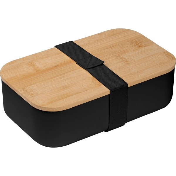 Logo trade promotional giveaways image of: Lunchbox with bamboo lid Stanley
