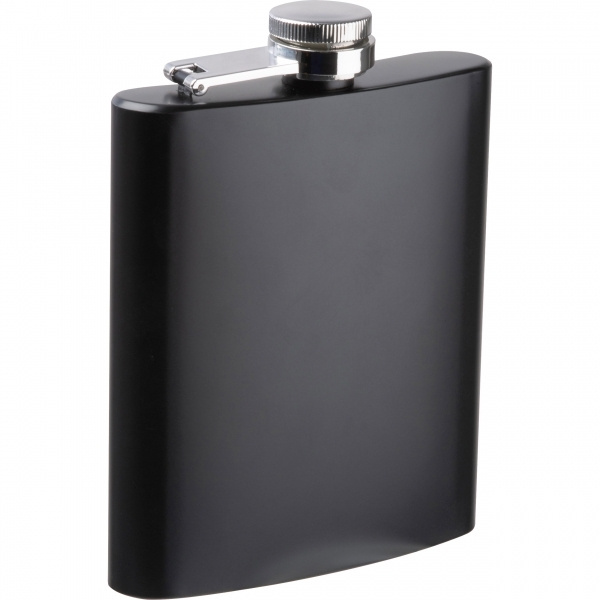 Logo trade promotional giveaway photo of: Stainless steel hip flask Sheffield