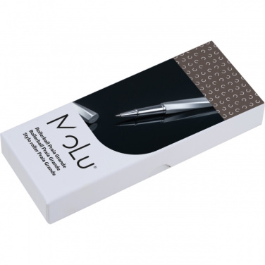 Logotrade promotional product image of: MoLu brass rollerball Praia Grande