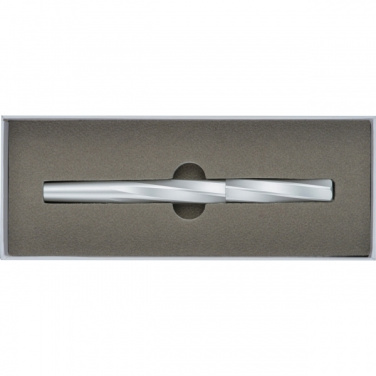 Logo trade promotional items picture of: MoLu brass rollerball Praia Grande