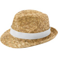 Pricus straw hat, White / Natural