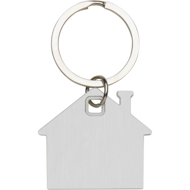 Logotrade promotional gift picture of: Nook house-shaped keychain