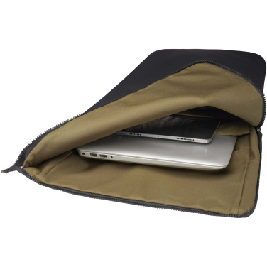 Logo trade promotional giveaway photo of: Turner 15.6" GRS recycled roll-top laptop backpack 12L