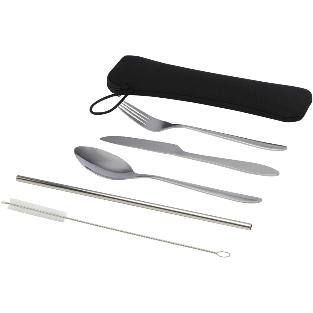 Logo trade promotional product photo of: Sheen 5-piece stainless steel cutlery set