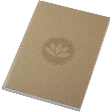 Logotrade advertising products photo of: Novella Austen A5 recycled soft cover kraft notebook - 100 sheets