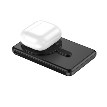 Logotrade promotional merchandise picture of: Urban Vitamin Redwood 5in1 5000mah 20W PD magnetic powerbank